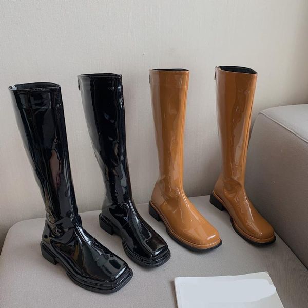 boots zipper shoes woman flat winter footwear boots-women luxury designer thigh high heels low 2021 fashion leath, Black
boots zipper shoes woman flat winter footwear boots-women luxury designer thigh high heels low 2021 fashion leath, Black