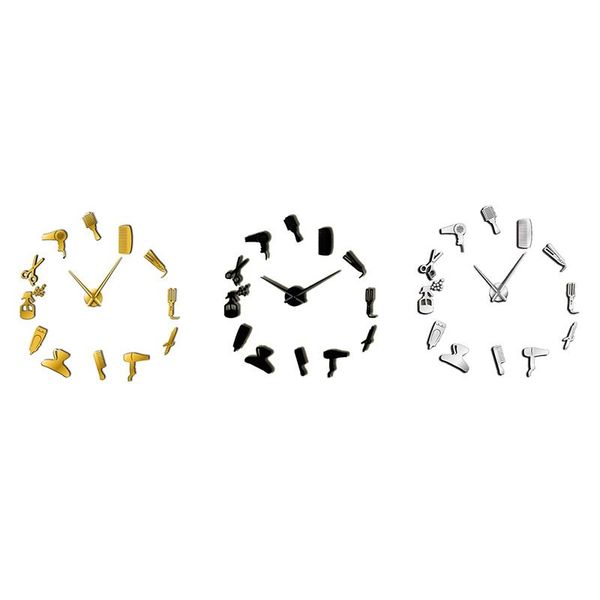 barber shop giant wall clock with mirror effect toolkits decorative frameless watch hairdresser art clocks
barber shop giant wall clock with mirror effect toolkits decorative frameless watch hairdresser art clocks