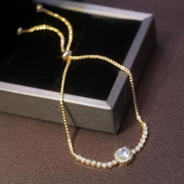 charm bracelets sparkling zircon inlaid gold plated chain bracelet for women girls french style elegant jewelry adjustable, Golden;silver
charm bracelets sparkling zircon inlaid gold plated chain bracelet for women girls french style elegant jewelry adjustable, Golden;silver