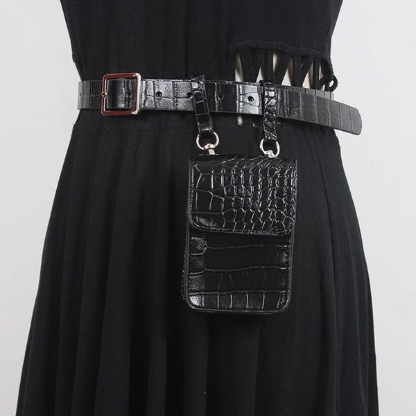 belts seebeautiful removeable pu leather small bag waist belt girdle metal buckle all match fashion 2021 spring summer women e343, Black;brown
belts seebeautiful removeable pu leather small bag waist belt girdle metal buckle all match fashion 2021 spring summer women e343, Black;brown