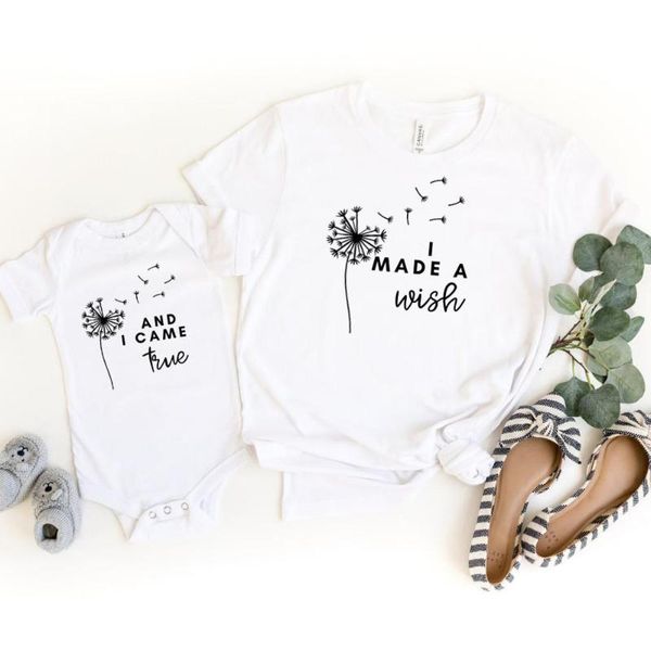 family matching outfits mother's day clothing i made a wish and came true lovely cute cotton short sleeve summer 2021 sale set shirt, Blue
family matching outfits mother's day clothing i made a wish and came true lovely cute cotton short sleeve summer 2021 sale set shirt, Blue