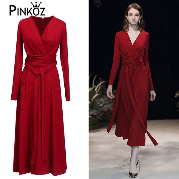 style elegantslimming v-neck long sleeve slit hemline at hem elegant formal red sashes midi party dress spring 210421, White
style elegantslimming v-neck long sleeve slit hemline at hem elegant formal red sashes midi party dress spring 210421, White