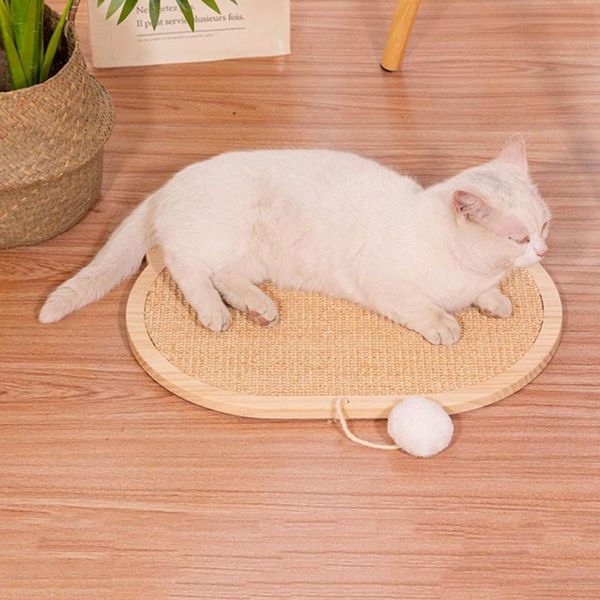 Cat Toys Scratcher Board Sisal Bite Lovely Cat's Claw Shape Comfortable Grinding Soft Fur Balls With Suction Cup On Back
Cat Toys Scratcher Board Sisal Bite Lovely Cat's Claw Shape Comfortable Grinding Soft Fur Balls With Suction Cup On Back