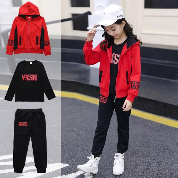 clothing sets sports suit for girls 3pcs/set children clothes cotton hoodie + t-shirts pants kids tracksuit 5 6 8 9 10 12 13 years, White
clothing sets sports suit for girls 3pcs/set children clothes cotton hoodie + t-shirts pants kids tracksuit 5 6 8 9 10 12 13 years, White