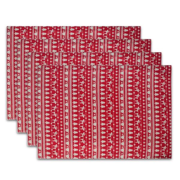 mats & pads 6/4pcs red placemat washable cotton linen dining table set weave diagonal frame teslin cloth disc bowl non-slip pad
mats & pads 6/4pcs red placemat washable cotton linen dining table set weave diagonal frame teslin cloth disc bowl non-slip pad