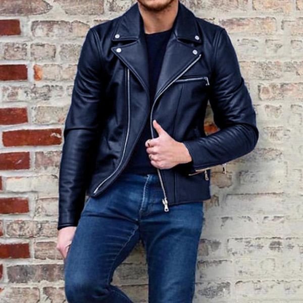 men's jackets fashion autumn winter men leather long sleeve lapel clothing casual loose male fit motorcycle jacket coat with zipper1 k9, Black;brown
men's jackets fashion autumn winter men leather long sleeve lapel clothing casual loose male fit motorcycle jacket coat with zipper1 k9, Black;brown