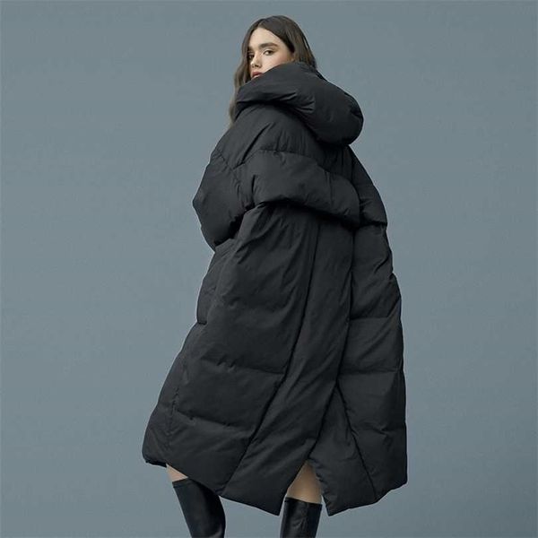 s- 7xl plus size winter oversize warm duck down coat female x-long jacket hooded style thick parkas f192 211011, Black
s- 7xl plus size winter oversize warm duck down coat female x-long jacket hooded style thick parkas f192 211011, Black