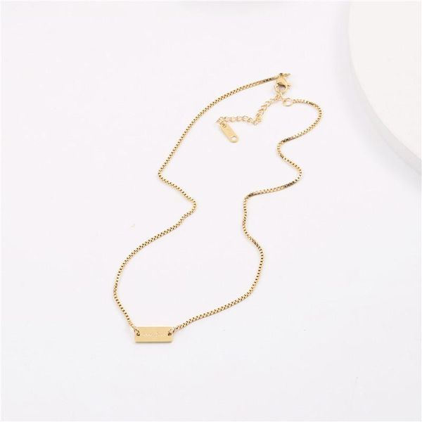 pendant necklaces veelff high polish 18k plating real gold titanium steel necklace lucky rectangular brand choker for women, Silver
pendant necklaces veelff high polish 18k plating real gold titanium steel necklace lucky rectangular brand choker for women, Silver