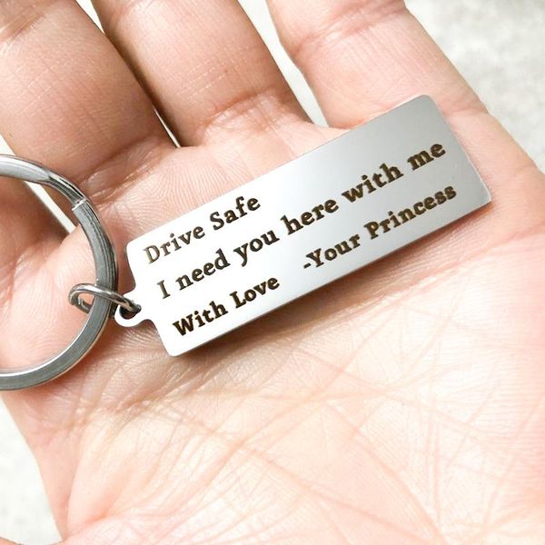 keychains custom 40*15mm keyring engraved drive safe i need you here with me your princess couples boyfriend girlfriend gifts keychain, Silver
keychains custom 40*15mm keyring engraved drive safe i need you here with me your princess couples boyfriend girlfriend gifts keychain, Silver