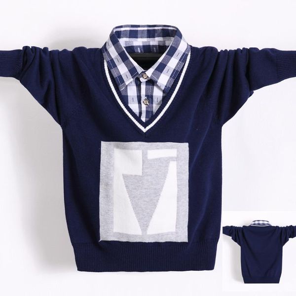 cardigan boy's sweater autumn winter outfit is thickened circular collar cover hea, Blue
cardigan boy's sweater autumn winter outfit is thickened circular collar cover hea, Blue