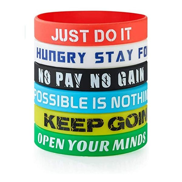 charm bracelets 1 pcs personalized wristbands, text engraved on rubber debossed colorfilled silicone bracelet for motivation, events, gifts, Golden;silver
charm bracelets 1 pcs personalized wristbands, text engraved on rubber debossed colorfilled silicone bracelet for motivation, events, gifts, Golden;silver