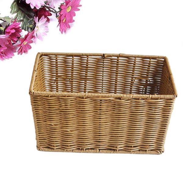 storage baskets 1pc 30*20*12cm rattan basket organizer snack collecting container for kitchen bathroom supermarket
storage baskets 1pc 30*20*12cm rattan basket organizer snack collecting container for kitchen bathroom supermarket