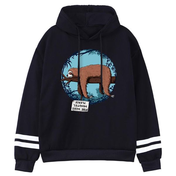 women's hoodies & sweatshirts lazy sloth cartoon print hoody female warm streetwear harajuku womens clothing fleece fashion sweatshirt, Black
women's hoodies & sweatshirts lazy sloth cartoon print hoody female warm streetwear harajuku womens clothing fleece fashion sweatshirt, Black