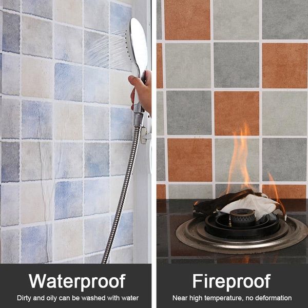 wallpapers grid mosaic waterproof wallpaper for bathroom kitchen, self adhesive flooring sticker wall paper room home cover bedroom
wallpapers grid mosaic waterproof wallpaper for bathroom kitchen, self adhesive flooring sticker wall paper room home cover bedroom