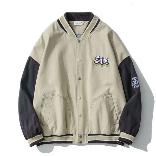 men's jackets hip hop jacket men baseball s bomber single breasted korean style outwear oversized men's embroidered harajuku 74qp, Black;brown
men's jackets hip hop jacket men baseball s bomber single breasted korean style outwear oversized men's embroidered harajuku 74qp, Black;brown