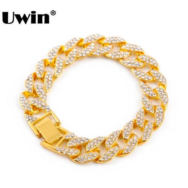 gold fully iced out hip hop cz bracelet mens miami cuban men's luxury simulated bling rhinestones fashion bangles link, chain, Black
gold fully iced out hip hop cz bracelet mens miami cuban men's luxury simulated bling rhinestones fashion bangles link, chain, Black