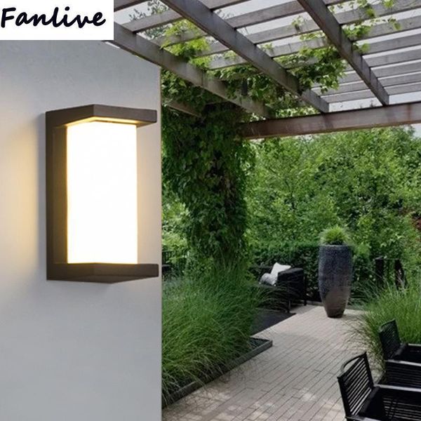 10pcs stylish outdoor lighting ip65 waterproof modern wall lamps aluminum socket courtyard garden balcony corridor
10pcs stylish outdoor lighting ip65 waterproof modern wall lamps aluminum socket courtyard garden balcony corridor
