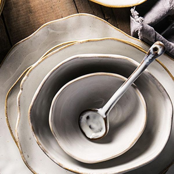 dishes & plates kinglang quality tableware nordic household ceramics irregular shape rice salad bowls flat shallow desserts plate
dishes & plates kinglang quality tableware nordic household ceramics irregular shape rice salad bowls flat shallow desserts plate