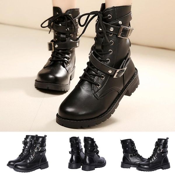 boots lin king women motorcycle fashion spring lady vintage combat army punk goth ankle shoes biker pu short female, Black
boots lin king women motorcycle fashion spring lady vintage combat army punk goth ankle shoes biker pu short female, Black