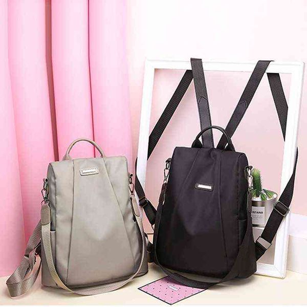 2021 fashion women's backpack anti-theft female bag waterproof backpack large capacity school backpacks travel bags y1105
2021 fashion women's backpack anti-theft female bag waterproof backpack large capacity school backpacks travel bags y1105