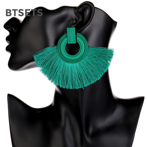 bohemain statement tassel earrings for women green hanging female drop dangle fan fringe earings fashion jewelry & chandelier, Silver
bohemain statement tassel earrings for women green hanging female drop dangle fan fringe earings fashion jewelry & chandelier, Silver