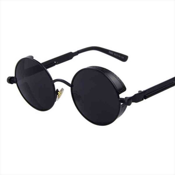 black round steampunk sunglasses men fashion brand designer classic retro mirror sun glasses women circle glasses oculos, White;black
black round steampunk sunglasses men fashion brand designer classic retro mirror sun glasses women circle glasses oculos, White;black
