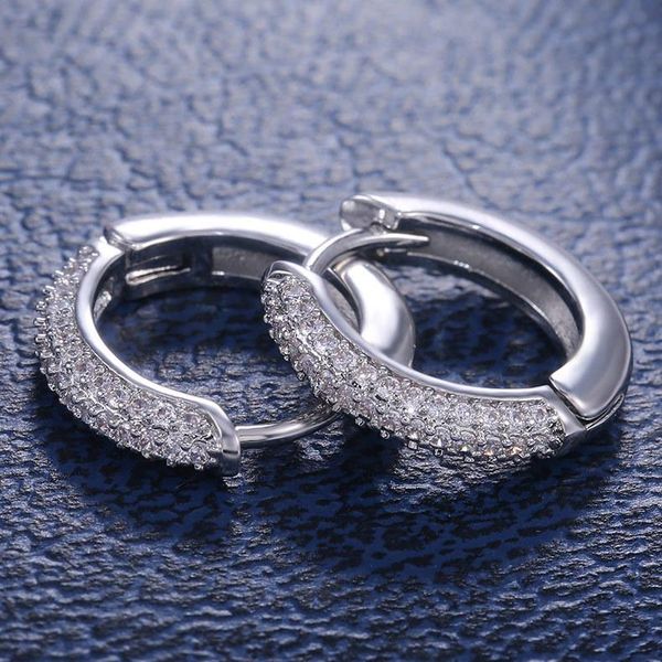 hoop & huggie delicate european and american temperament selling trendy simple zircon inlaid wild earrings ladies jewelry, Golden;silver
hoop & huggie delicate european and american temperament selling trendy simple zircon inlaid wild earrings ladies jewelry, Golden;silver