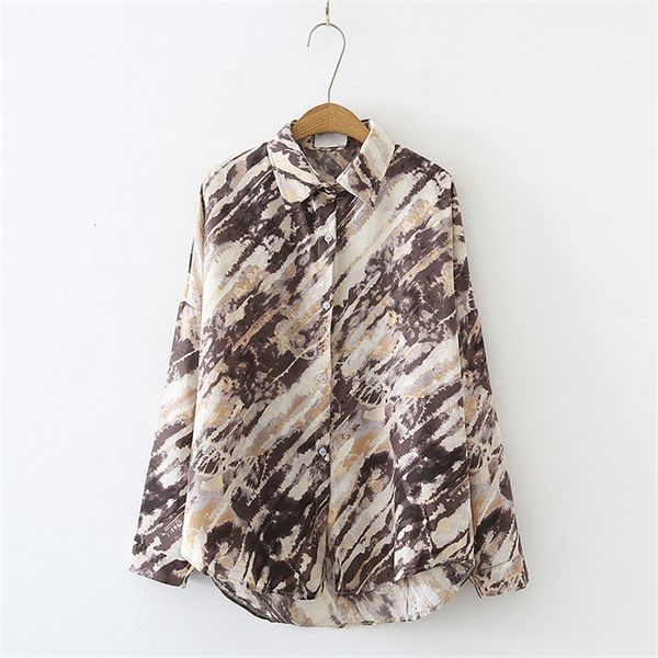 blouses fashion women printed chic leisure all match casual minimalist office lady loose blouses, White
blouses fashion women printed chic leisure all match casual minimalist office lady loose blouses, White