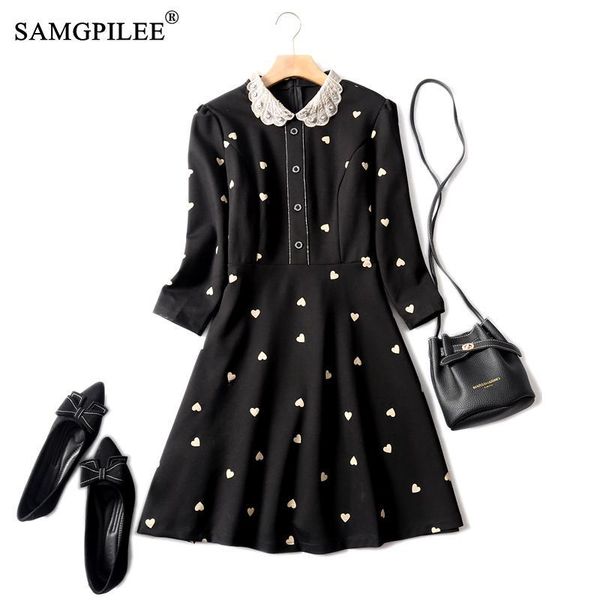 dresses for women party office lady a-line print three quarter sleeve appliques empire turn-down collar autumn vintage dress casual, Black;gray
dresses for women party office lady a-line print three quarter sleeve appliques empire turn-down collar autumn vintage dress casual, Black;gray