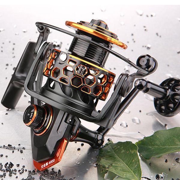 fishing reel all aluminum alloy 5.2:1 gear ratio spinning reels 4000 series drag power carp tackles wheel pesca baitcasting
fishing reel all aluminum alloy 5.2:1 gear ratio spinning reels 4000 series drag power carp tackles wheel pesca baitcasting