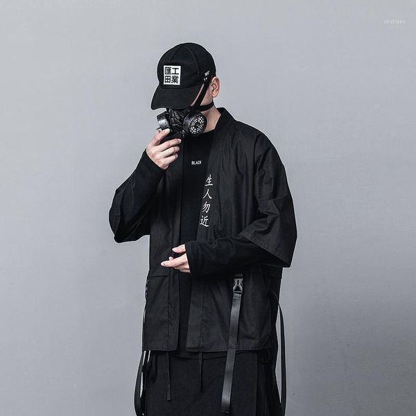 men's jackets spring dark country tide jacket men loose thin section robe trend function seven-point sleeve top, Black;brown
men's jackets spring dark country tide jacket men loose thin section robe trend function seven-point sleeve top, Black;brown
