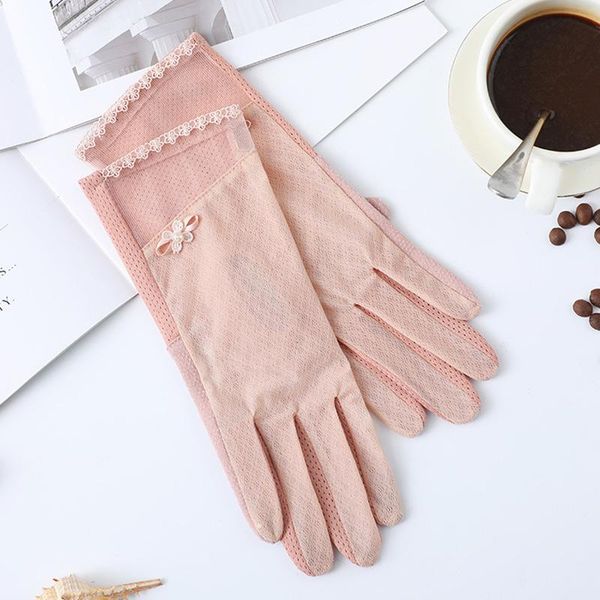 five fingers gloves summer sun protection dot women' thin female lace touch screen slip-resistant cotton for women driving outdoor bea, Blue;gray
five fingers gloves summer sun protection dot women' thin female lace touch screen slip-resistant cotton for women driving outdoor bea, Blue;gray