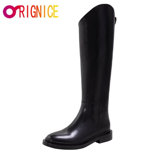 boots orignice brand design cosy chunky heel fashion leisure autumn knee high round toe women slip on zip skidproof sole shoes, Black
boots orignice brand design cosy chunky heel fashion leisure autumn knee high round toe women slip on zip skidproof sole shoes, Black