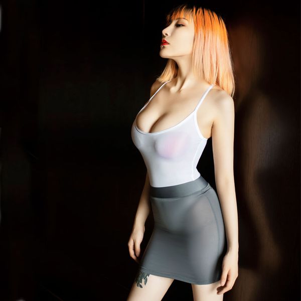 women tight pencil cute skirt ice silk smooth see through micro mini skirt sheer night club skirt fantasy erotic wear f9, Black;white
women tight pencil cute skirt ice silk smooth see through micro mini skirt sheer night club skirt fantasy erotic wear f9, Black;white