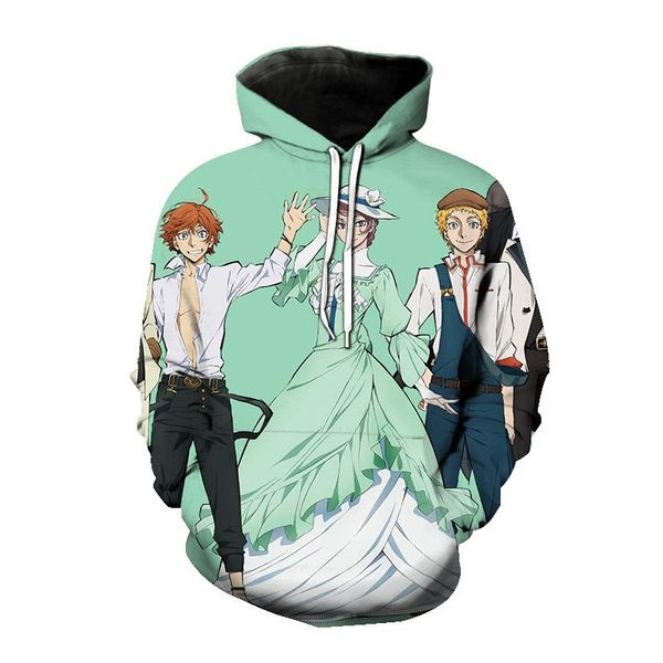 men's hoodies & sweatshirts anime bongo stray dogs 3d printed men women hoodie streetwear autumn winter oversized kpop boys girls cloth, Black
men's hoodies & sweatshirts anime bongo stray dogs 3d printed men women hoodie streetwear autumn winter oversized kpop boys girls cloth, Black