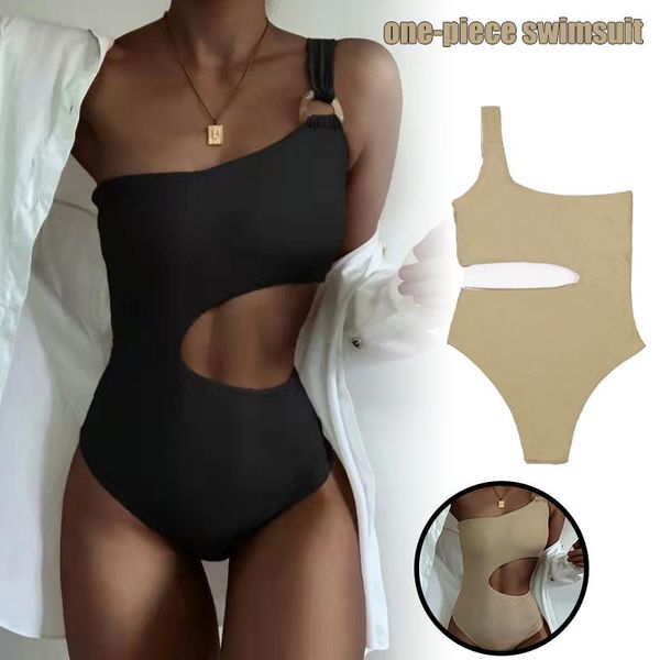 one-piece suits ly women swimsuit slanted shoulders swimwear hollow waist design beach wear padded bathing suit for summer
one-piece suits ly women swimsuit slanted shoulders swimwear hollow waist design beach wear padded bathing suit for summer