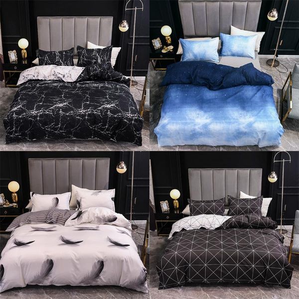 bedding sets home textile without bed linen three-piece set is pillowcase four-piece