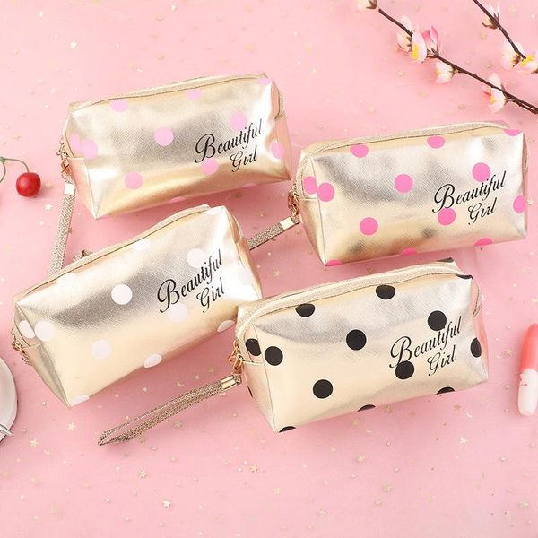 cosmetic bags & cases layrussi women fashion bag dot make up temperament waterproof travel wash makeup organizer case zipper beauty pouch
cosmetic bags & cases layrussi women fashion bag dot make up temperament waterproof travel wash makeup organizer case zipper beauty pouch