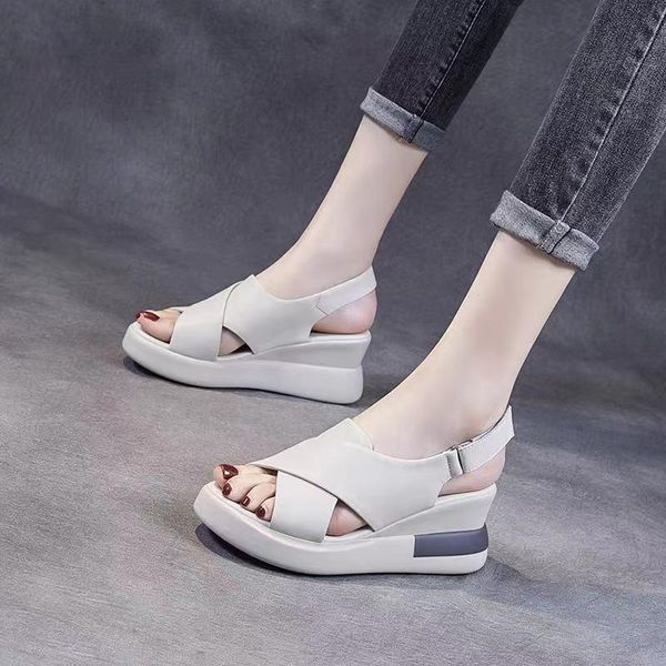 sandals female casual summer women's shoes 2021 wedge women gladiator open toe elastic plus size, Black
sandals female casual summer women's shoes 2021 wedge women gladiator open toe elastic plus size, Black
