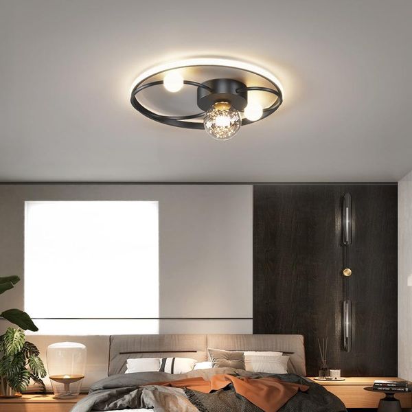 ceiling lights modern round led lamp with black glass ball chandelier dimmable for bedroom living room kitchen indoor decoration
ceiling lights modern round led lamp with black glass ball chandelier dimmable for bedroom living room kitchen indoor decoration