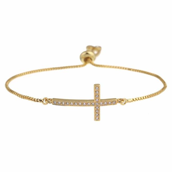 louleur fashion cross cubic zirconia charm bracelet for women & bangle adjustable pulseras mujer wedding bridal jewelry link, chain, Black
louleur fashion cross cubic zirconia charm bracelet for women & bangle adjustable pulseras mujer wedding bridal jewelry link, chain, Black