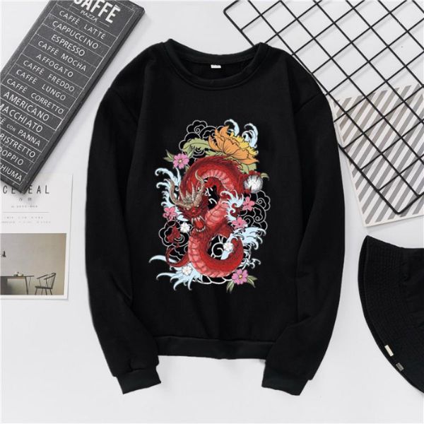 harajuku chines dragon printed long sleeve hoodies women winter autumn plush fleece vintage hooded sweatshirt plus size 1, Black
harajuku chines dragon printed long sleeve hoodies women winter autumn plush fleece vintage hooded sweatshirt plus size 1, Black