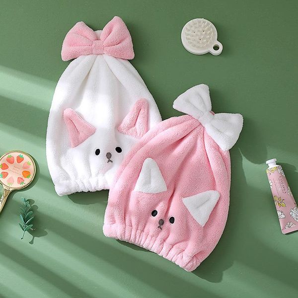 towel women towels bathroom microfiber cartoon cute cat hair drying pink/white wrap bath hat for girls
towel women towels bathroom microfiber cartoon cute cat hair drying pink/white wrap bath hat for girls