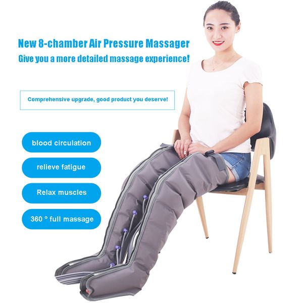 8 air bags electric air compression massager tall man waist leg pump wraps foot ankles calf massage presoterapia pain relaxation
8 air bags electric air compression massager tall man waist leg pump wraps foot ankles calf massage presoterapia pain relaxation
