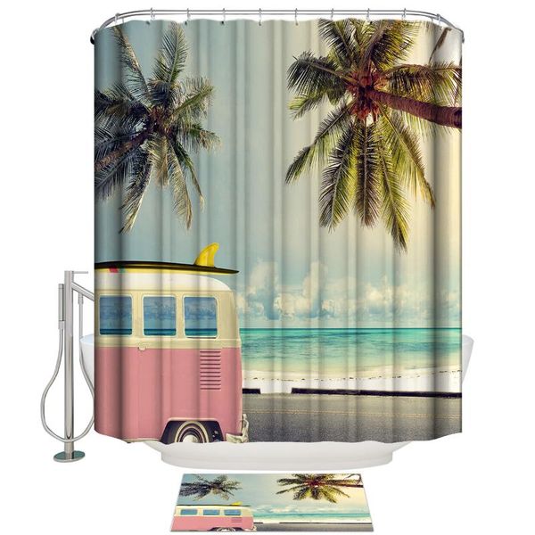 shower curtains nordic wind beach bus coconut tree curtain bath sets with rugs bathroom mat waterproof
shower curtains nordic wind beach bus coconut tree curtain bath sets with rugs bathroom mat waterproof