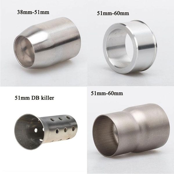 motorcycle exhaust system accessories adapter connector 36-51mm 61-51mm front db killer
motorcycle exhaust system accessories adapter connector 36-51mm 61-51mm front db killer