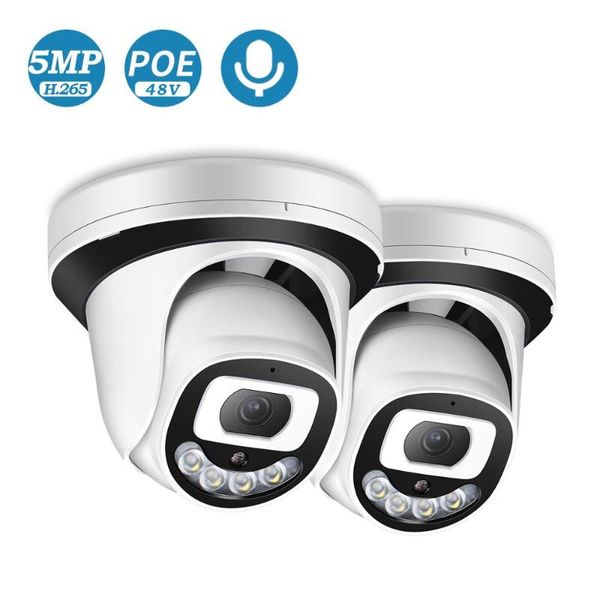 2-pack 5mp 3mp hd audio 48v poe ip camera ir/color night vision 2.8mm wide angle h.265 2mp indoor cctv surveillance dome cameras
2-pack 5mp 3mp hd audio 48v poe ip camera ir/color night vision 2.8mm wide angle h.265 2mp indoor cctv surveillance dome cameras