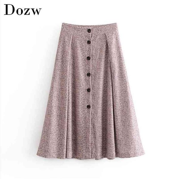 autumn casual print skirt women high waist buttons fashion bottoms mid calf length pleated plus size ladies skirts jupe femme 210515, Black
autumn casual print skirt women high waist buttons fashion bottoms mid calf length pleated plus size ladies skirts jupe femme 210515, Black