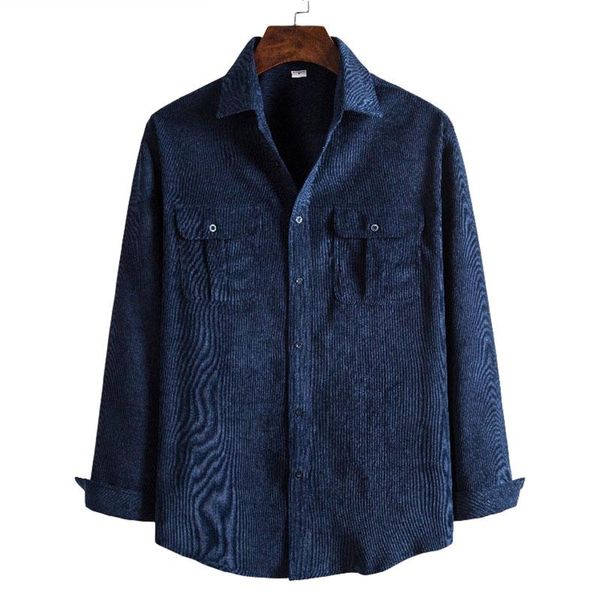 single breasted cotton men's shirt business casual fashion solid color corduroy men shirts autumn slim loose, White;black
single breasted cotton men's shirt business casual fashion solid color corduroy men shirts autumn slim loose, White;black