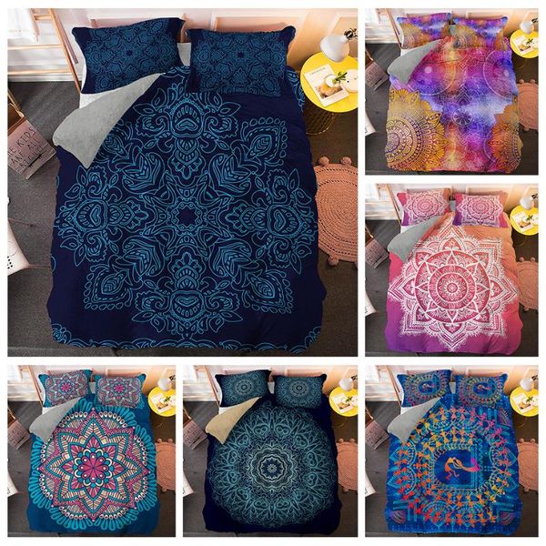 bedding sets luxury mandala geometric printed set 2/3pcs duvet cover with pillowcase bohemian comforter bedspreads home textile
bedding sets luxury mandala geometric printed set 2/3pcs duvet cover with pillowcase bohemian comforter bedspreads home textile